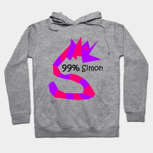 Pink And Purple Funky Snake Hoodie